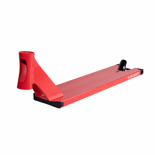Antics Gallery Scooter Deck 5" x 19.5", Red Scooter Decks Antics 