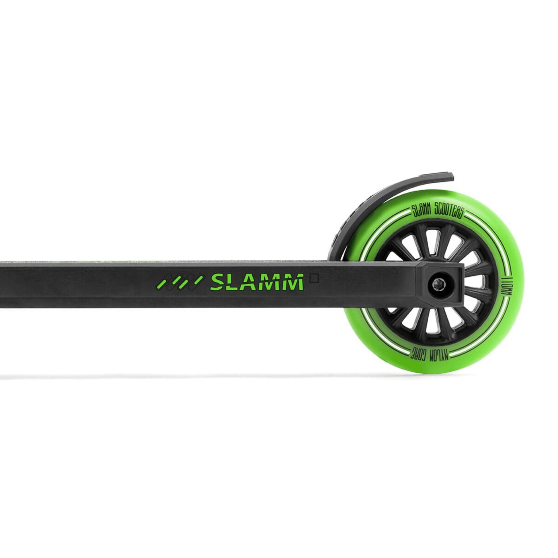 Slamm Classic Mini Stunt Scooter, Green Complete Scooters Slamm Scooters 