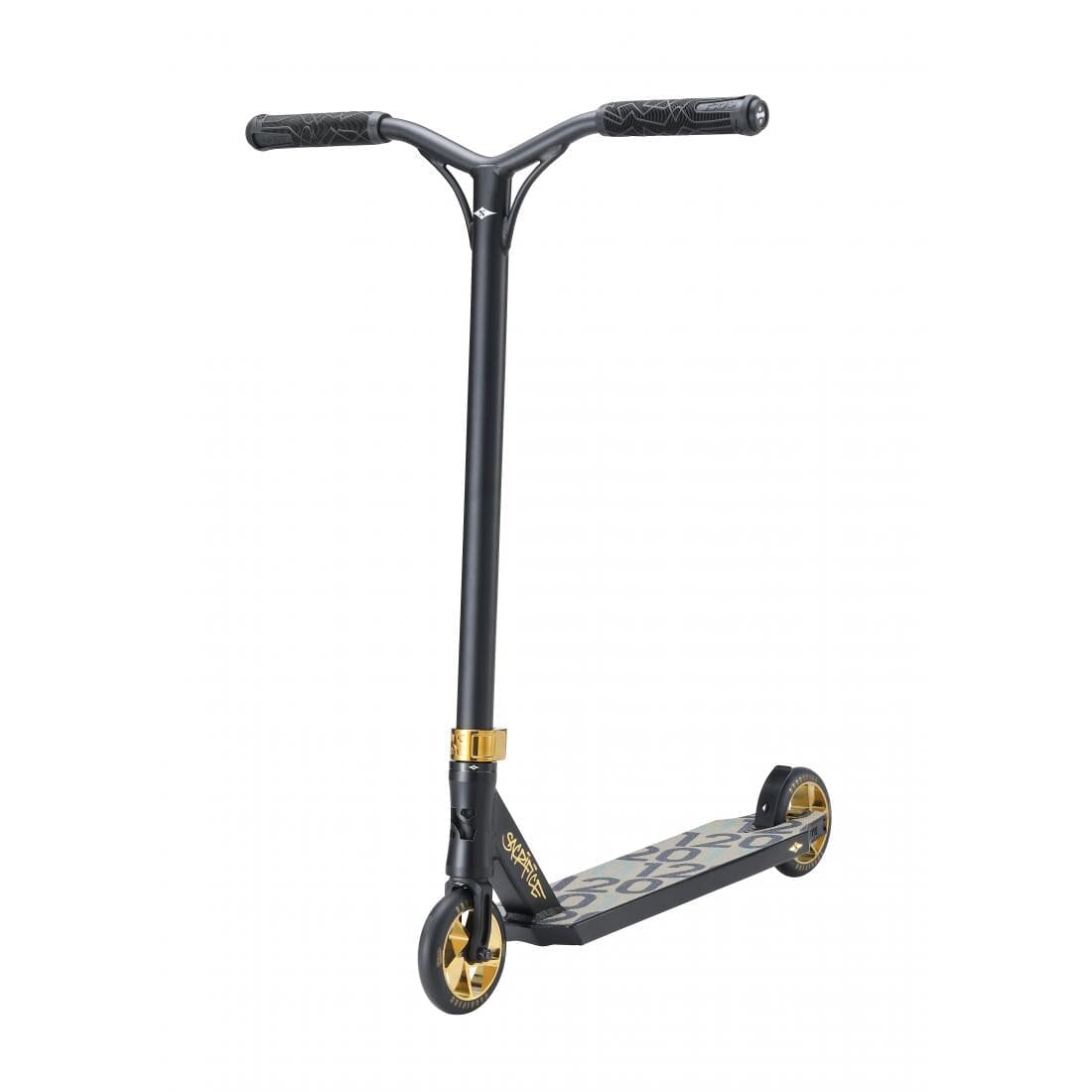 Sacrifice Flyte 120 V2 Complete Stunt Scooter, Black/Gold Stunt Scooter Sacrifice 