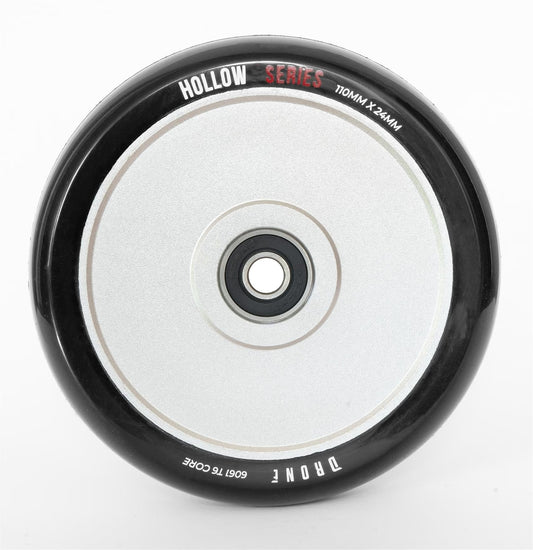 Drone Hollow Series Scooter Wheel 110mm, Silver Scooter Wheels Drone 