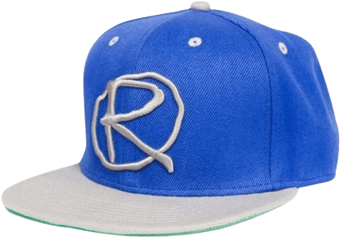 Rampworx LE 97.4 Snapback Cap, Blue/Grey