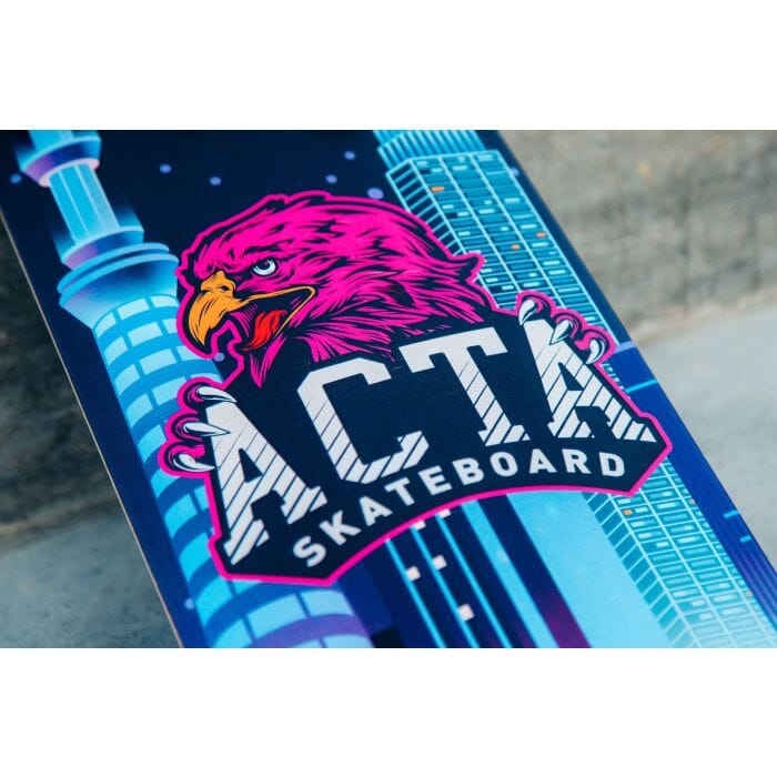 ACTA College Complete Skateboard, 8" Complete Skateboards ACTA 