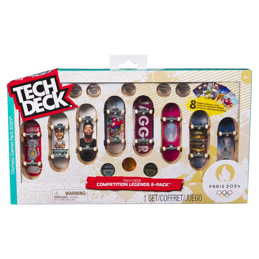 Tech Deck Olympic Competition Legends, 8-Pack Toys tech deck 