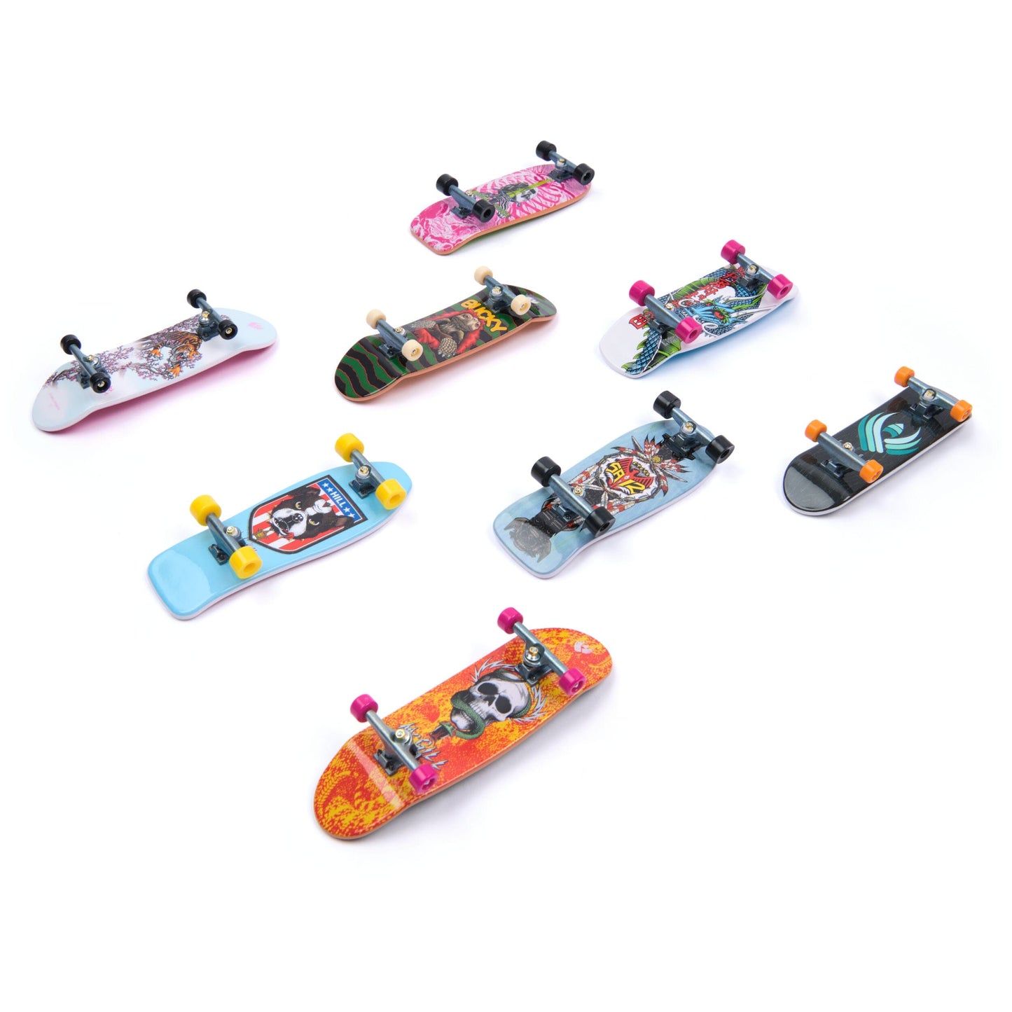 Tech Deck Legends Sk8shop, 8-Pack + Bonus Ramp Toys tech deck 