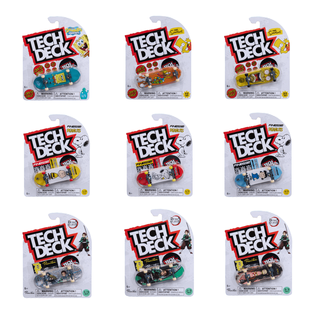 Tech Deck 96mm Fingerboard, Single Accessories tech deck 