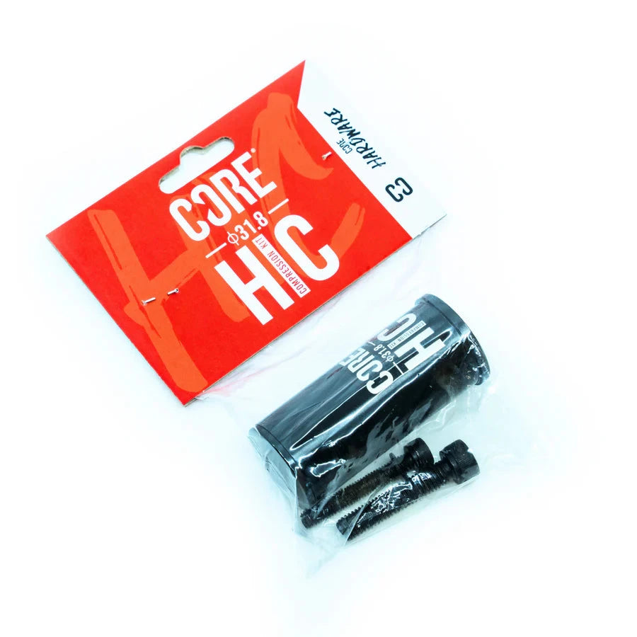 CORE Fork Adapter HIC Conversion Kit (Oversized), Black Scooter Hardware CORE 
