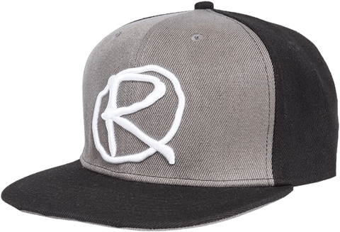 Rampworx LE 97.9 Snapback Cap, Grey/Black