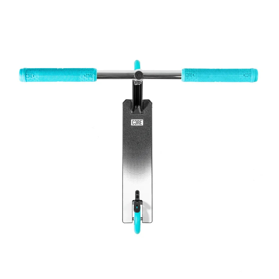 CORE CD1 Complete Stunt Scooter, Chrome/Teal Complete Scooters CORE 