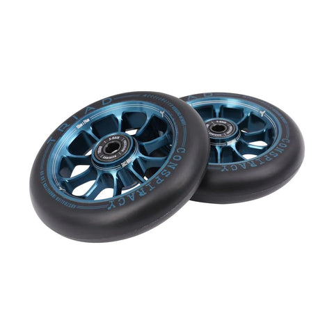 Triad Conspiracy Scooter Wheels 110mm (Pair), Ano Blue