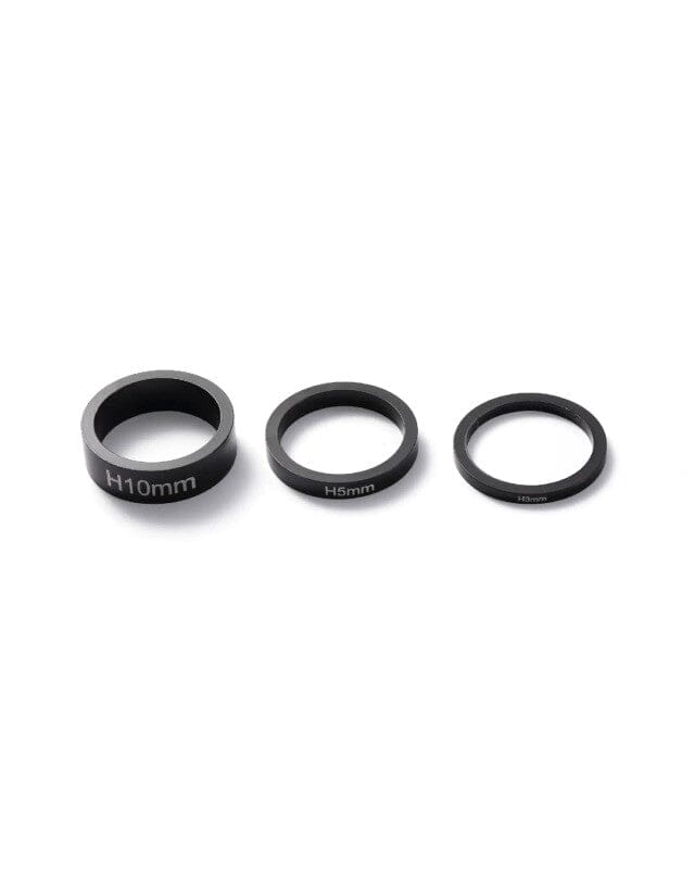 Blunt Bar Spacers (3 Pack), Black Scooter Hardware Blunt 