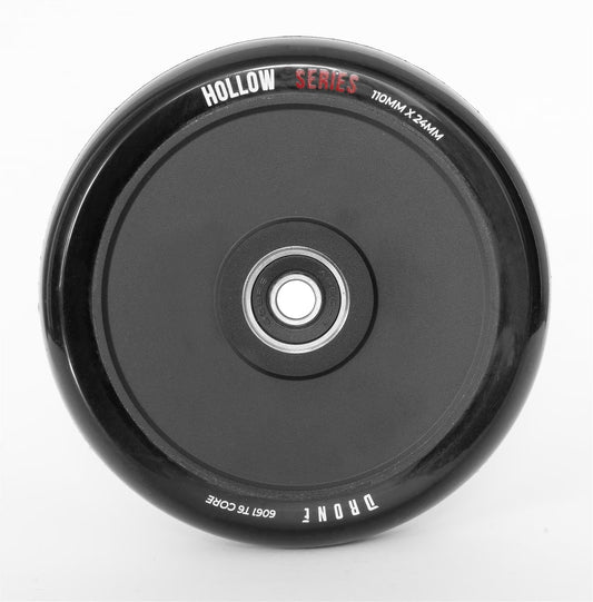 Drone Hollow Series Scooter Wheel 110mm, Black Scooter Wheels Drone 