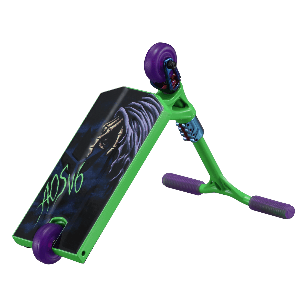 Blunt Special Edition AOS V6 Finger Scooter, Reaper Accessories Blunt 