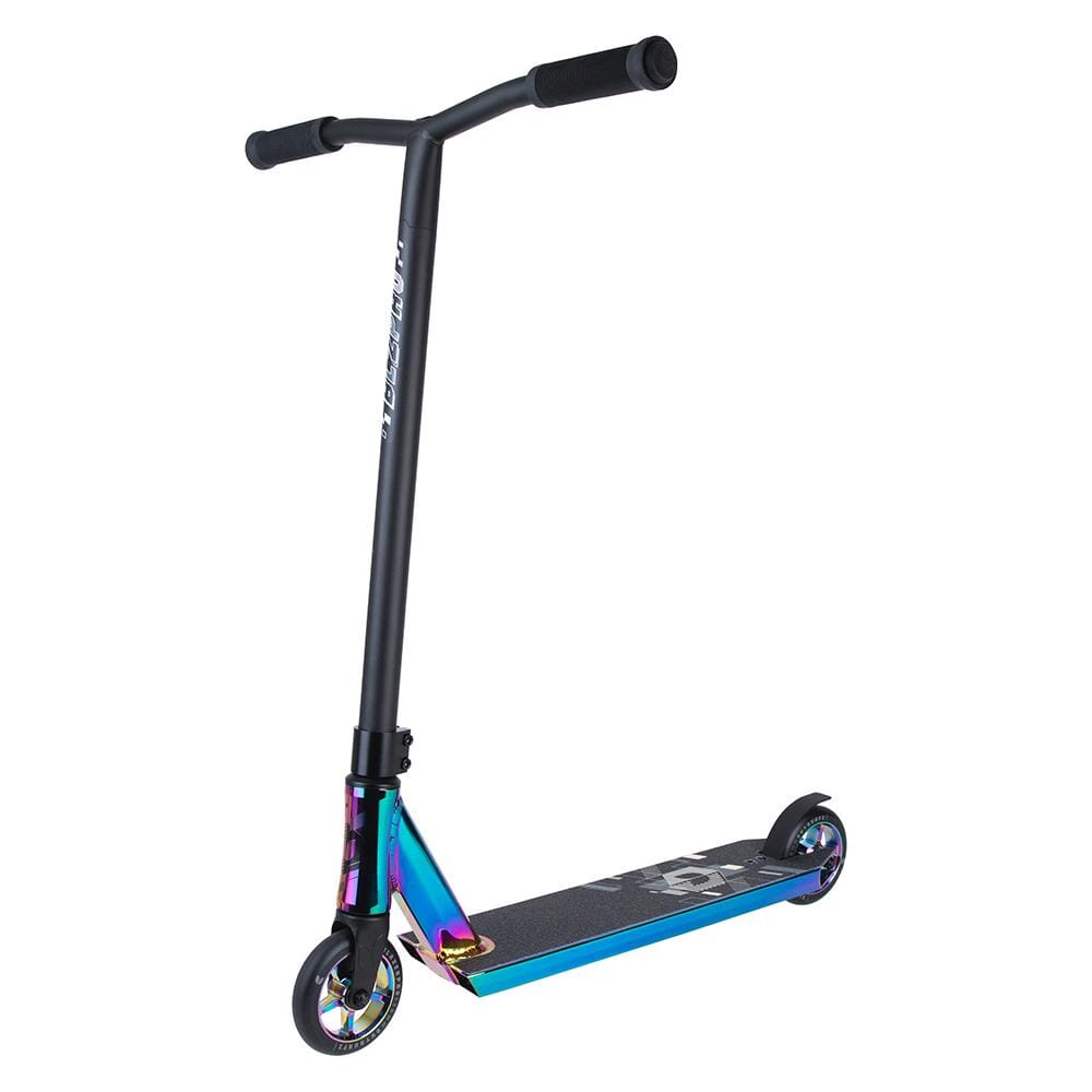 Blazer Pro Outrun 3 FX Complete Stunt Scooter, Neochrome Complete Scooters Blazer Pro 
