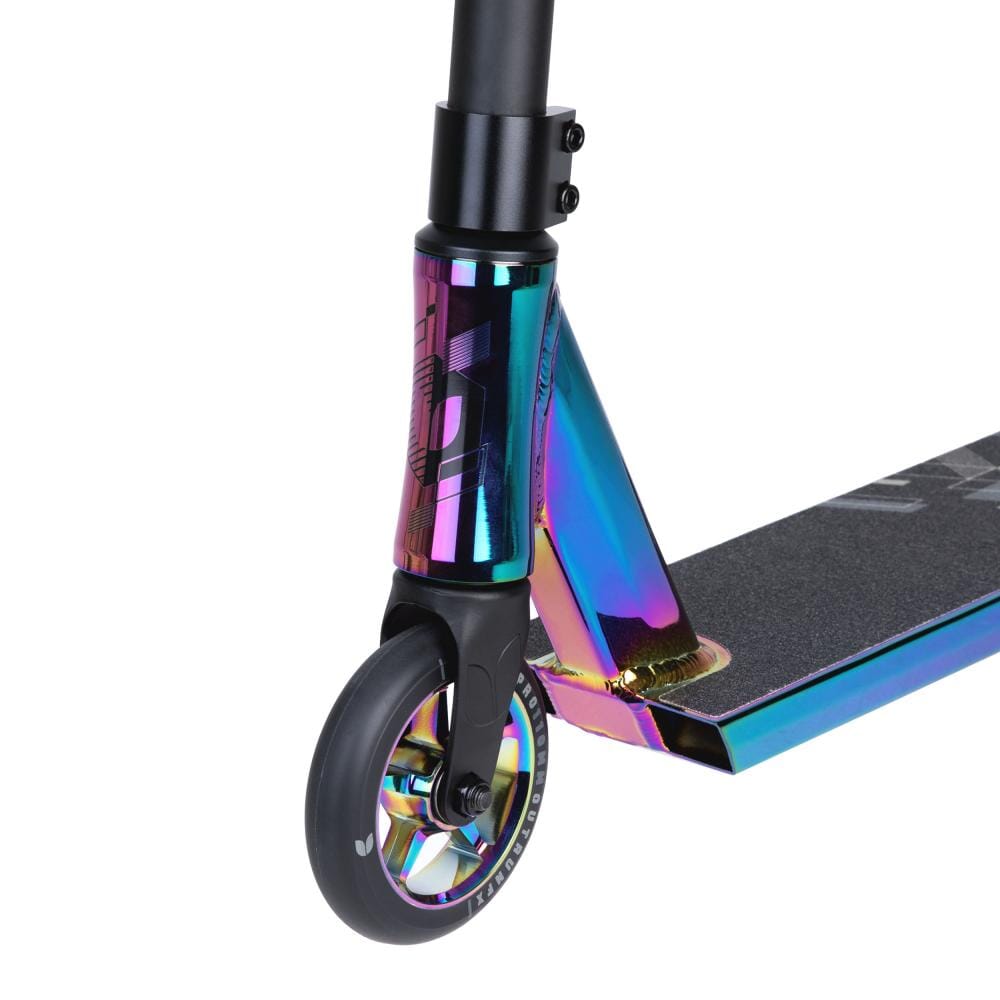 Blazer Pro Outrun 3 FX Complete Stunt Scooter, Neochrome Complete Scooters Blazer Pro 