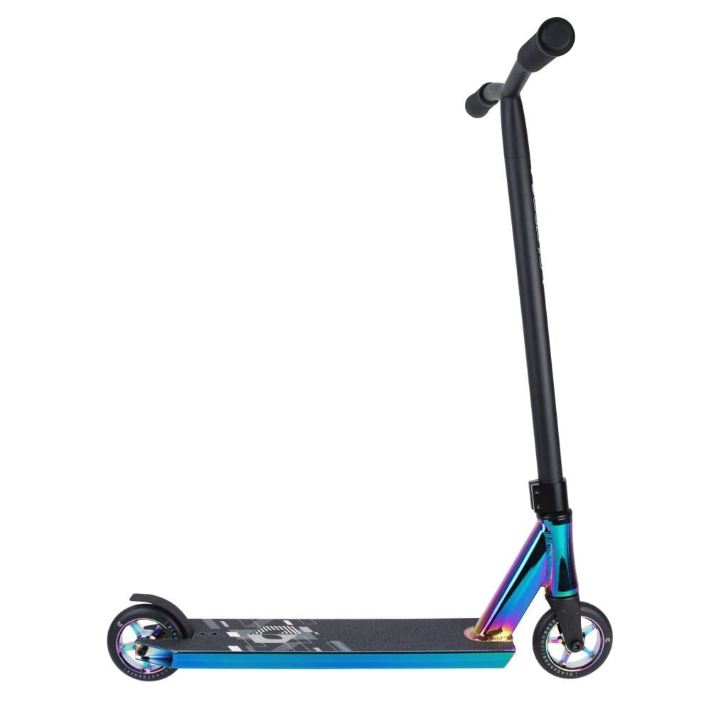 Blazer Pro Outrun 3 FX Complete Stunt Scooter, Neochrome Complete Scooters Blazer Pro 