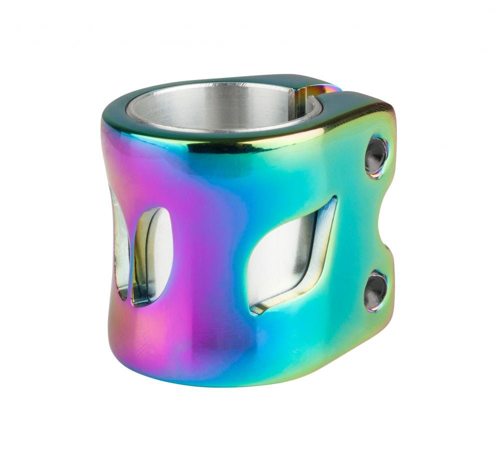 Blazer Pro Altus 2 Bolt Scooter Clamp, Neo Chrome Stunt Scooter Blazer Pro 