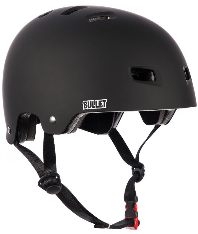 Bullet Deluxe Helmet, Black Protection Bullet S/M 