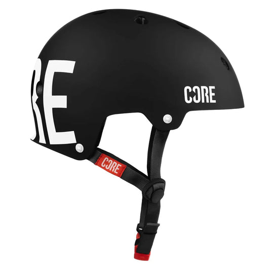 Core Street Helmet, Black/White Protection CORE XS/S (48-54cm) 