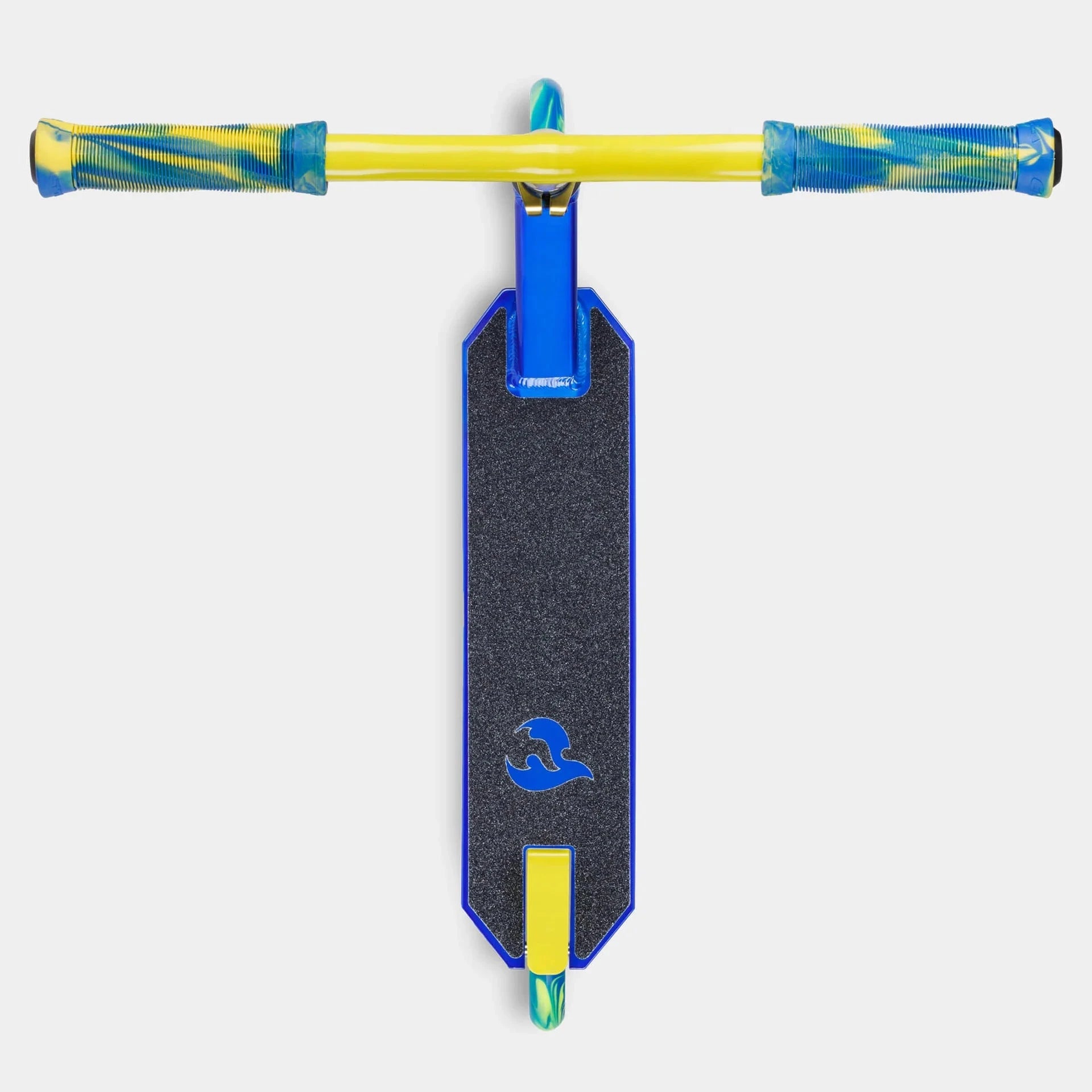 Chilli Base Jumpstart Complete Stunt Scooter, Blue/Yellow Complete Scooters Chilli 