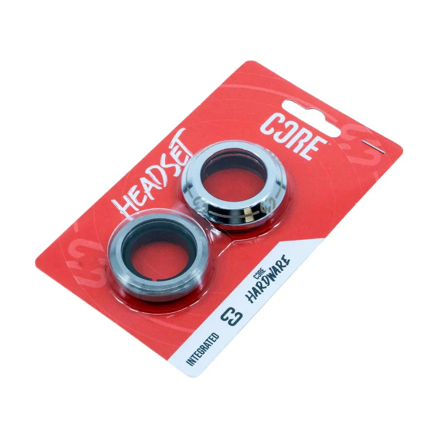 CORE Icon Integrated Headset - Chrome Scooter Parts CORE 