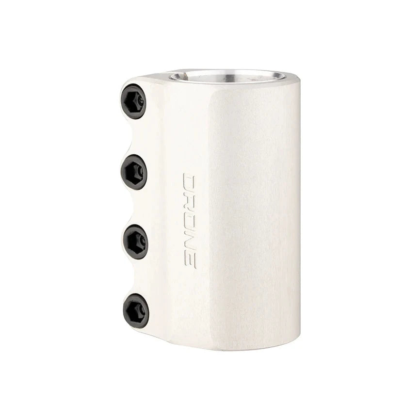 Drone Contrast 3 SCS Scooter Clamp, Silver Scooter Clamps Drone 