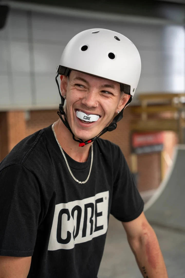 Core Protection Mouth Guard/Gum Shield, White Protection CORE 