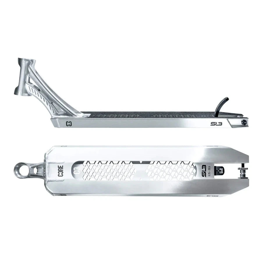 CORE SL3 Forged Stunt Scooter Deck 5.25 x 19.3" - Polished Scooter Decks CORE 