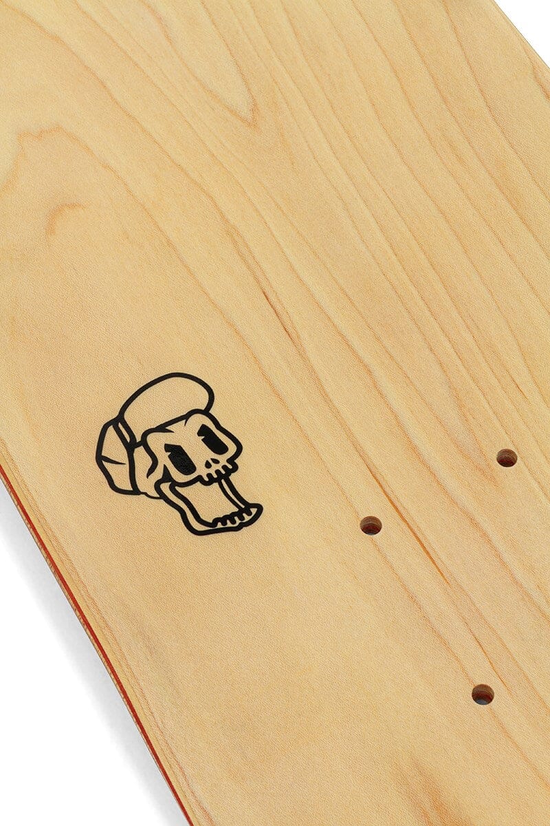 Enuff Designer Lucky Cat Skateboard Deck, 8.25", Green Skateboard Deck Enuff 