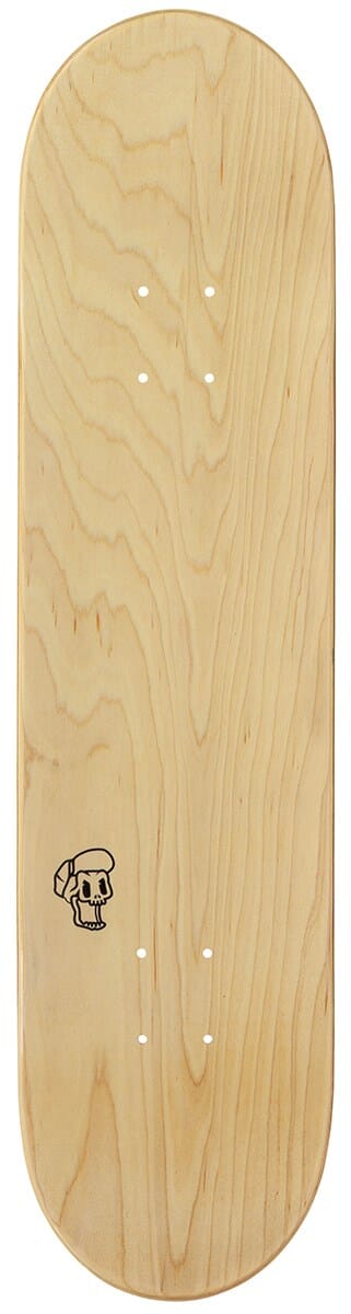Enuff Designer Lucky Cat Skateboard Deck, 8.25", Green Skateboard Deck Enuff 