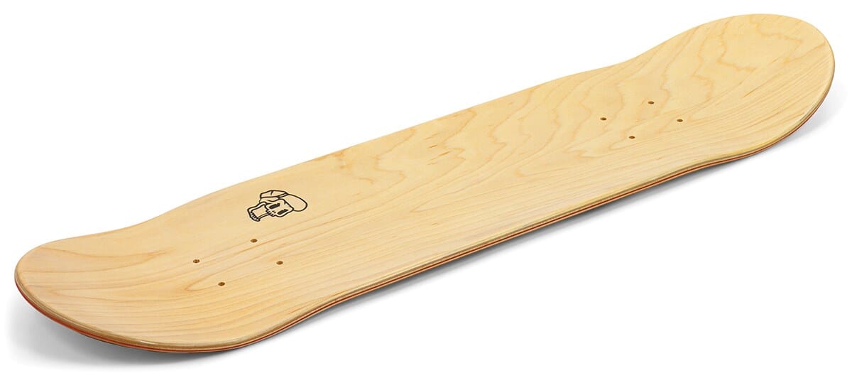 Enuff Designer Meltworld Confused Skateboard Deck, 8" Skateboard Deck Enuff 