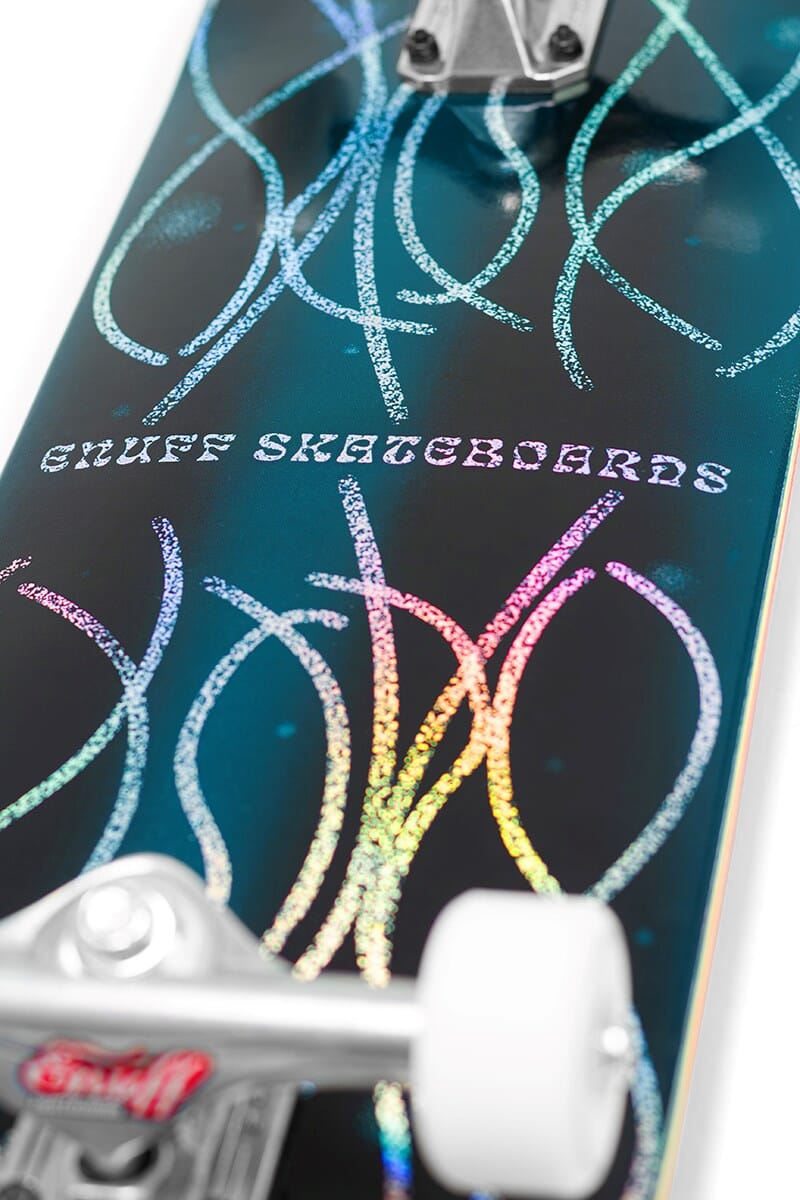 Enuff Abyss Hologram Complete Skateboard, 8" Complete Skateboards Enuff 