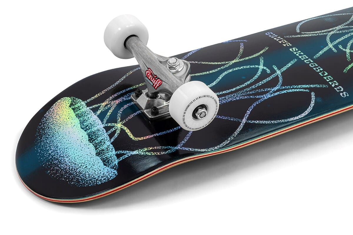Enuff Abyss Hologram Complete Skateboard, 8" Complete Skateboards Enuff 