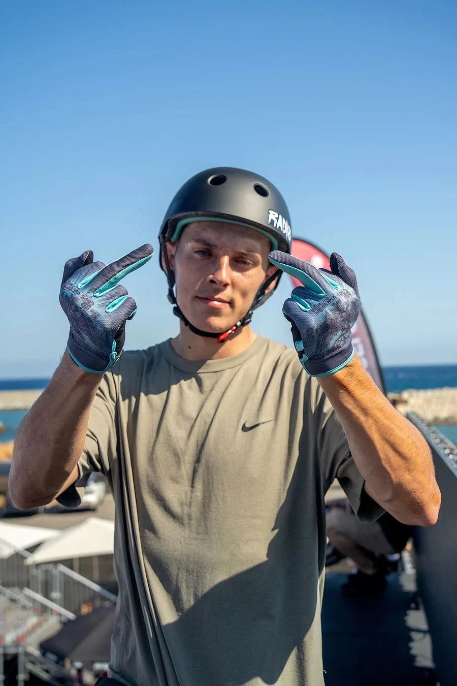 CORE Pro-Fit Velcro Gloves, Mike Hullock Signature Protection CORE 