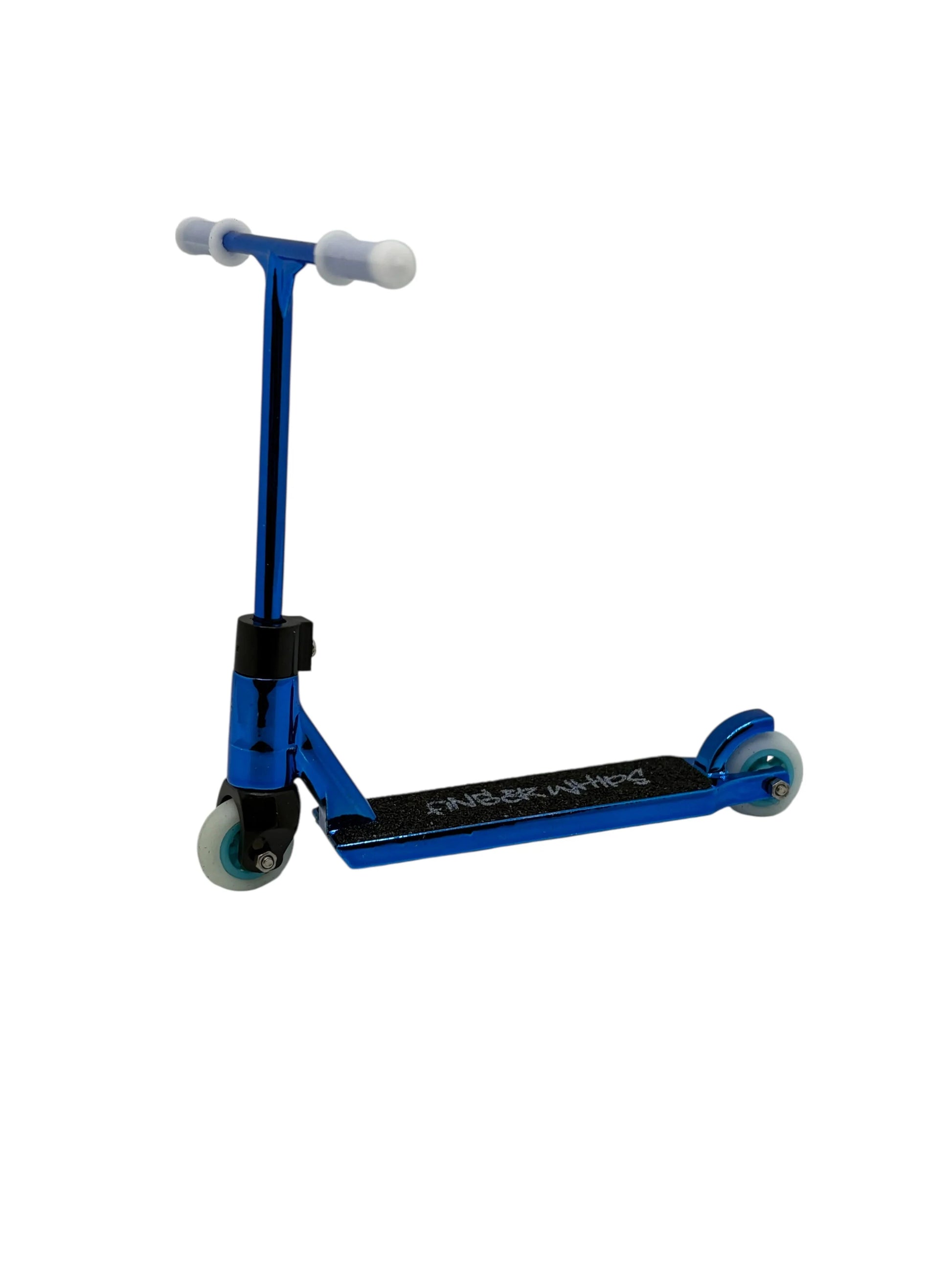 Finger Whips Finger Scooter, Blue Chrome Accessories Finger Whips 