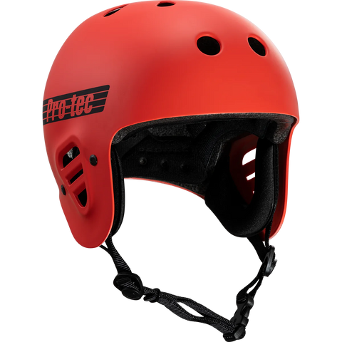 Pro-Tec Helmet Full Cut Cert Matte, Bright Red