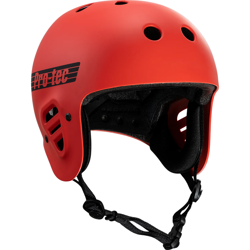 Pro-Tec Helmet Full Cut Cert Matte, Bright Red Pro Tec XL Adult 