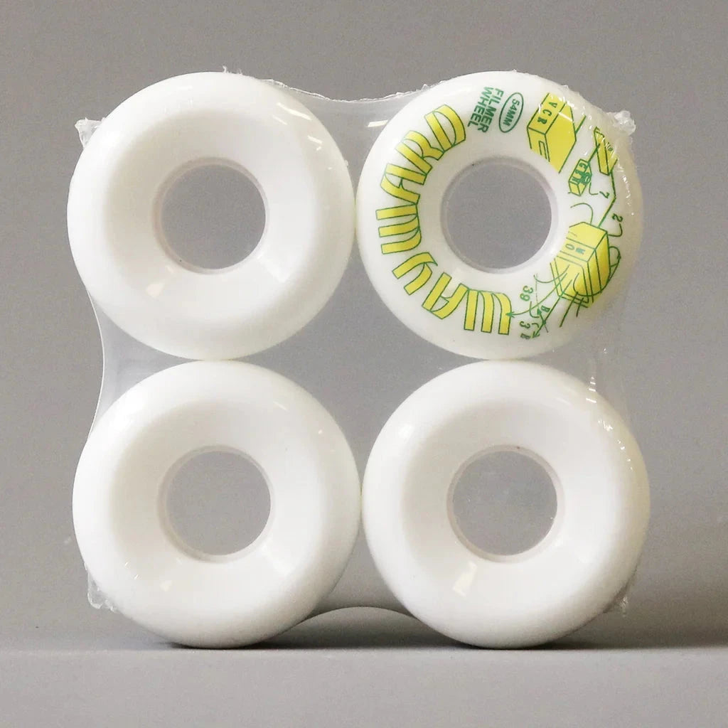 Wayward Filmer Skateboard Wheels, 54mm Skateboard Wheels Wayward 