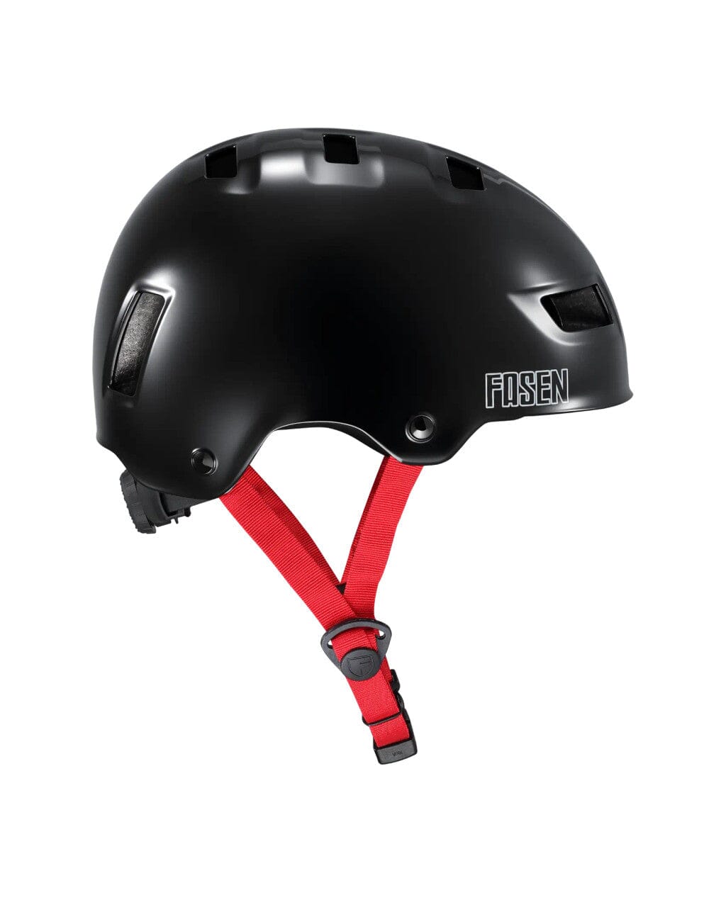 Fasen TriFlow Helmet, Gloss Black Protection Fasen Small 