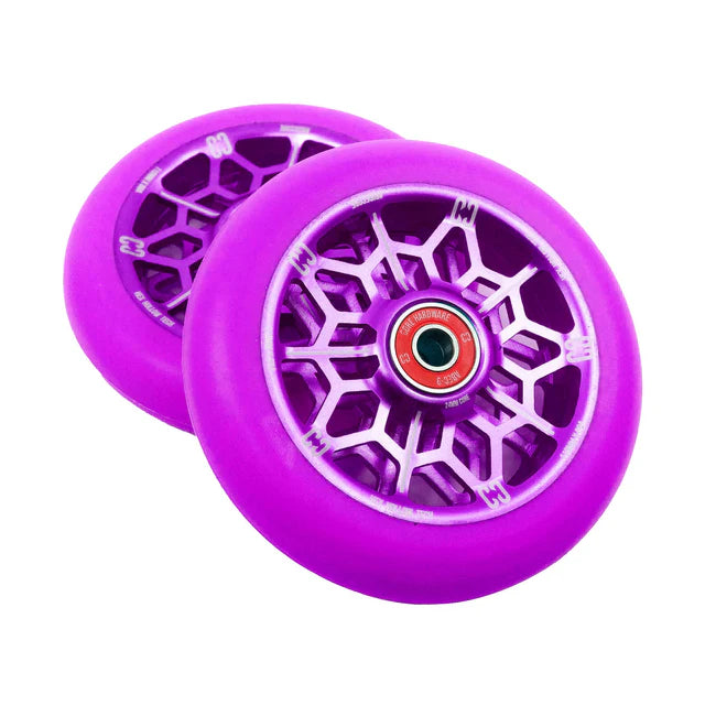 CORE Hex Hollow Stunt Scooter Wheel 110mm – Purple Scooter Wheels CORE 