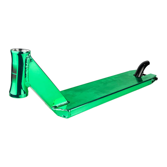 Dominator Team Edition Scooter Deck 4.72" x 19.68" - Green Chrome Dominator 