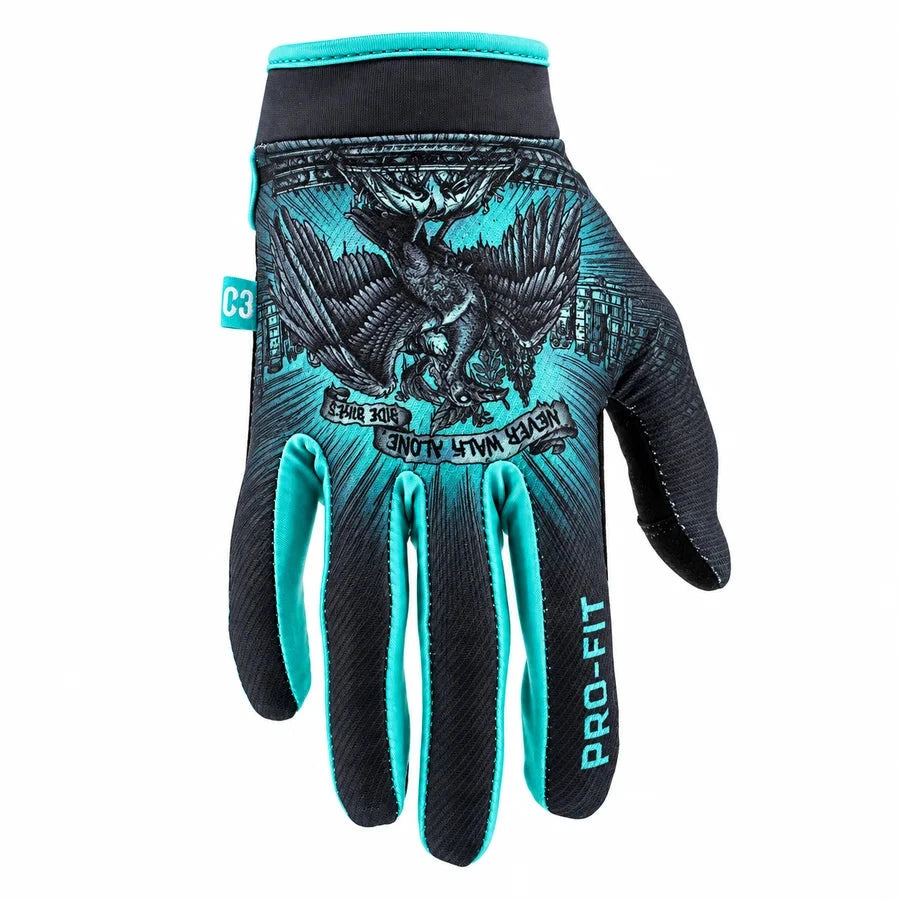 CORE Pro-Fit Velcro Gloves, Mike Hullock Signature Protection CORE XXS 