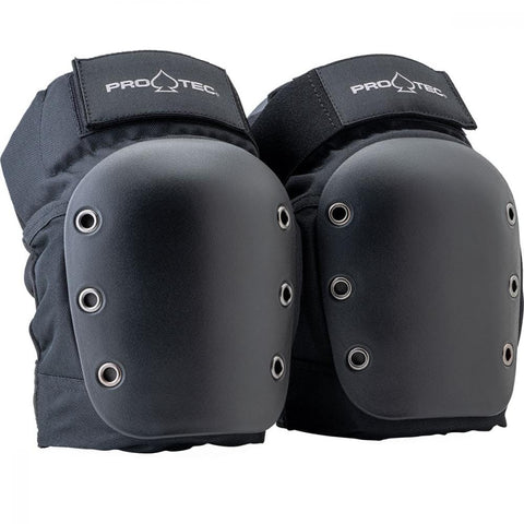 Pro-Tec Protection Street Knee Pads Open Back, Black