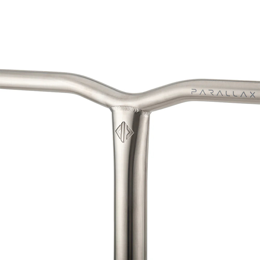 Drone Parallax Titanium "Y" Scooter Bars 660mm, Raw Scooter Bars Drone 