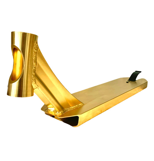 Revolution Storm Scooter Deck 19.5" X 4.7", Gold Scooter Decks Revolution 