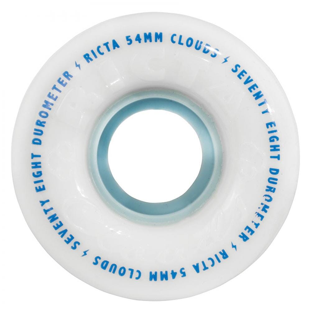 Ricta Clouds 78a Skateboard Wheels, 54mm Skateboard Wheels Ricta 