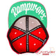 Rampworx LE 97.1 Snapback Cap, Red/Red Accessories Rampworx Skatepark 