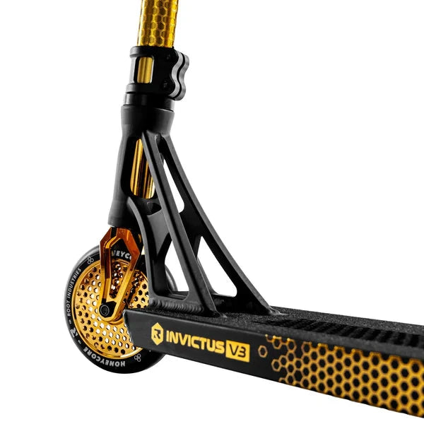 Root Industries Invictus v3 Complete Scooter, Burnt Gold Complete Scooters Root Industries 