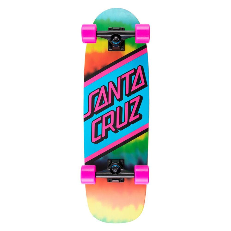 Santa Cruz Rainbow Tie Dye Street Complete Cruzer, 8.79" Complete Skateboards Santa Cruz 