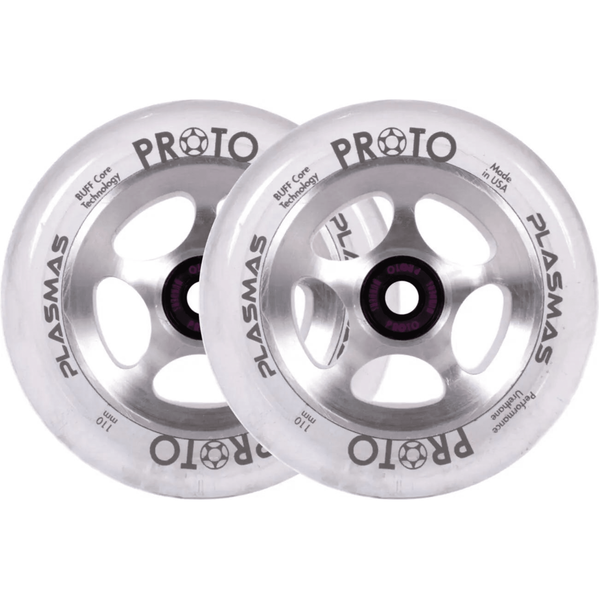 Proto Plasmas 110mm Pro Scooter Wheels, Starlight Scooter Wheels Proto 