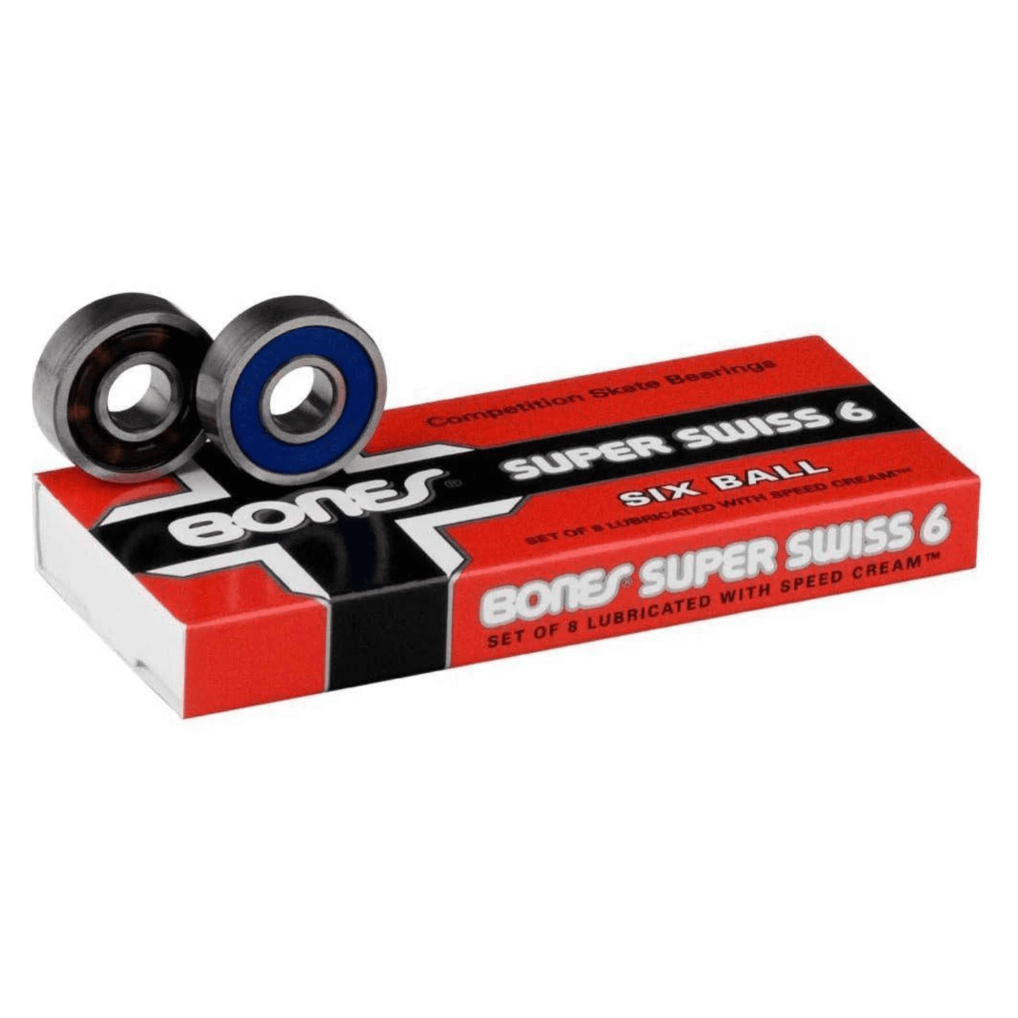 Bones Super Swiss 6 Ball 608 Skate Bearings Bearings Bones 